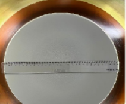 Успешно реализовано быстрое изготовление 4-дюймовой «самонесущей» ультратонкой алмазной пленки