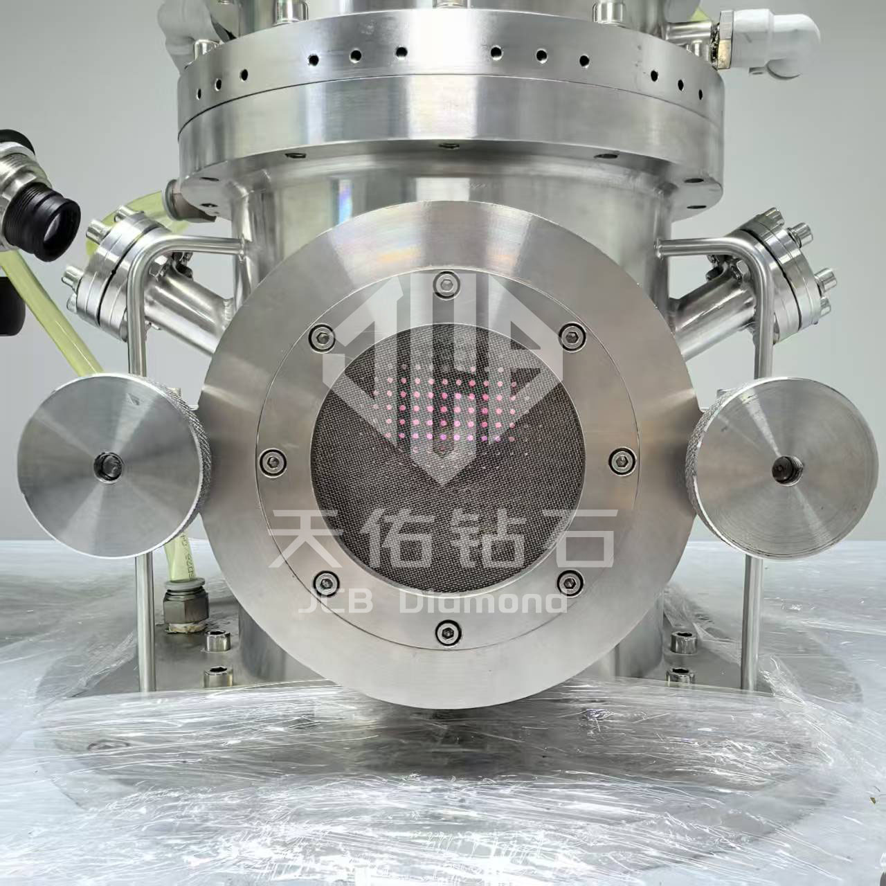 Оборудование MPCVD мощностью 6 кВт для микроволновой плазменно-химической парофазной депозиции (MPCVD) предназначено для выращивания алмазов оптического и электронного качества.