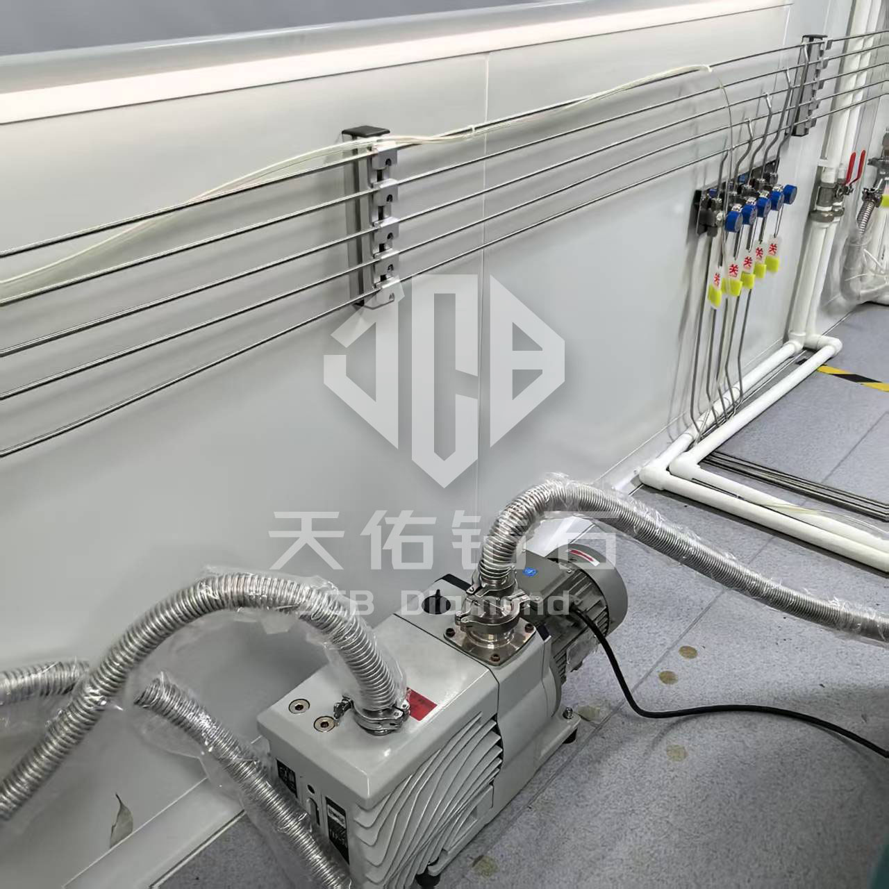 Система MPCVD для выращивания алмазов мощностью 10 кВт, установка для микроволнового плазменного химического осаждения из газовой фазы.