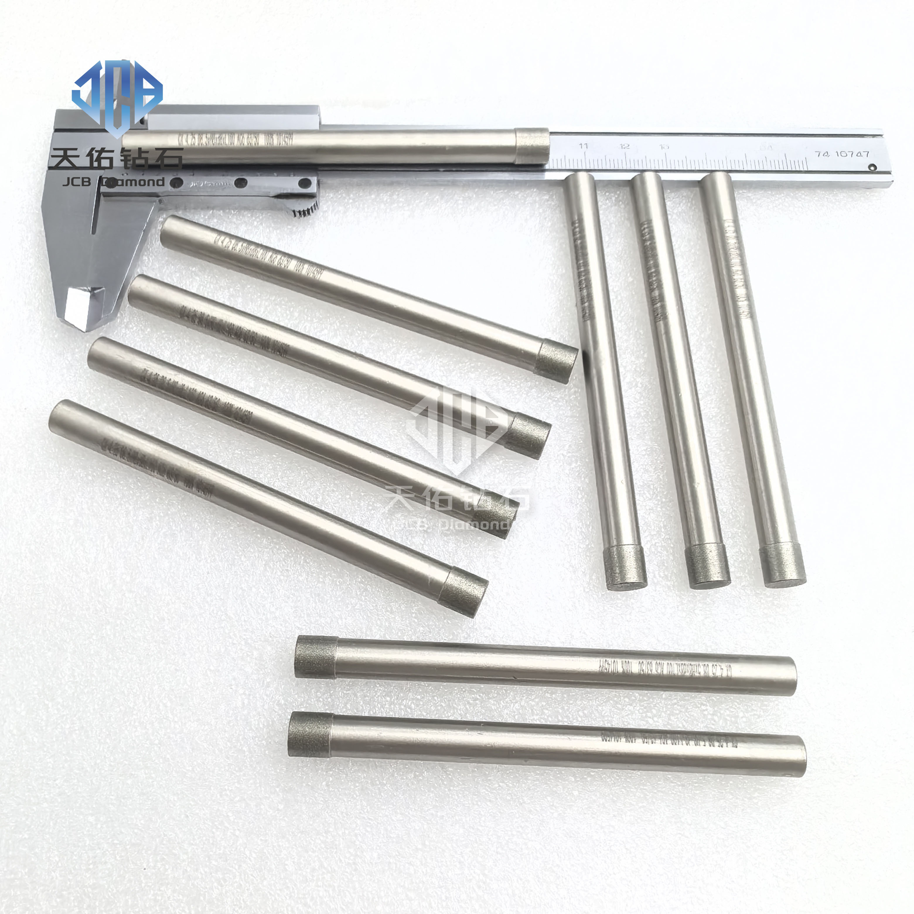 Шлифовальные головки с гальваническим алмазным покрытием D8.5*H8*d8*L100 AC6 63/50