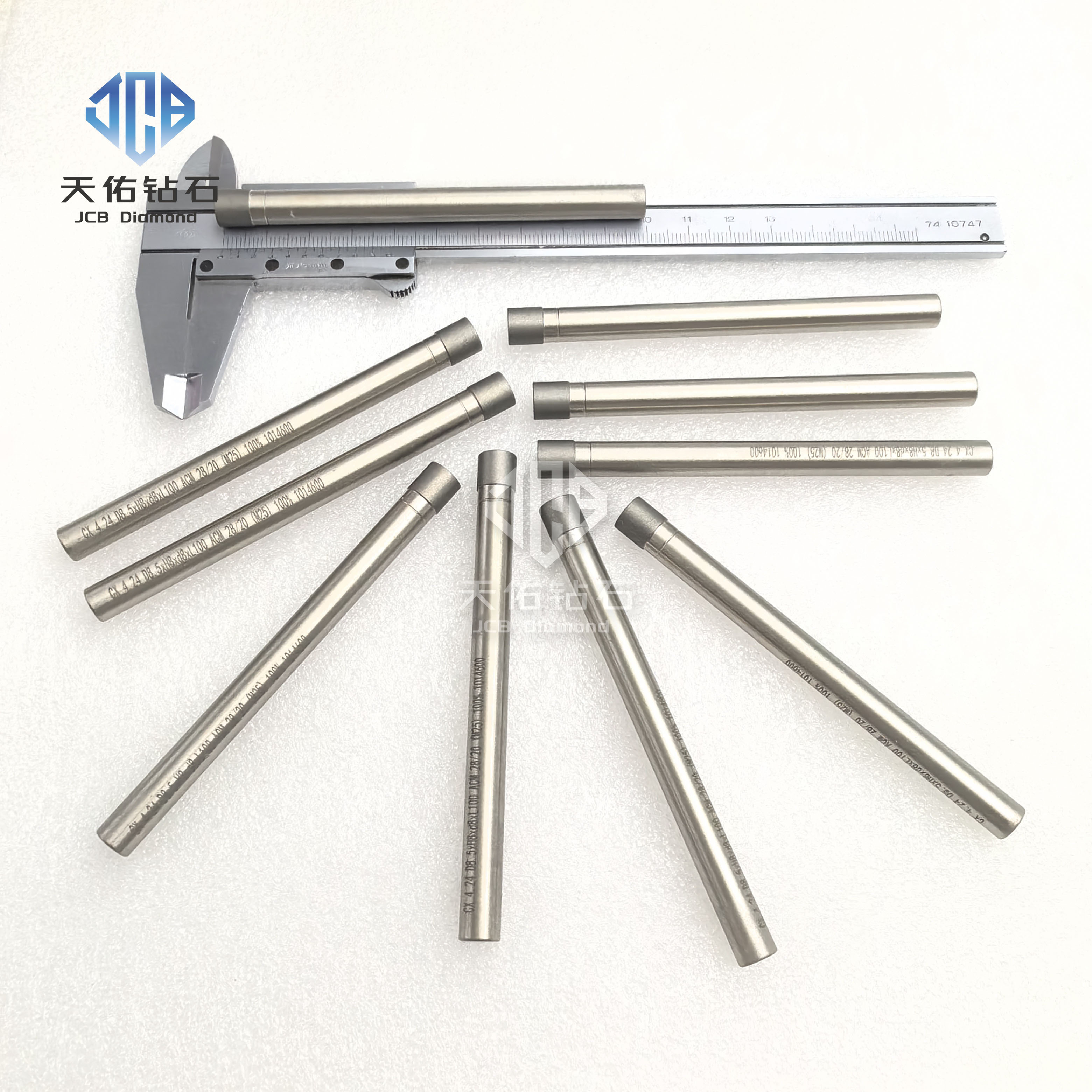 Шлифовальные головки с гальваническим алмазным покрытием D8.5*H8*d8*L100 ACM 28/20